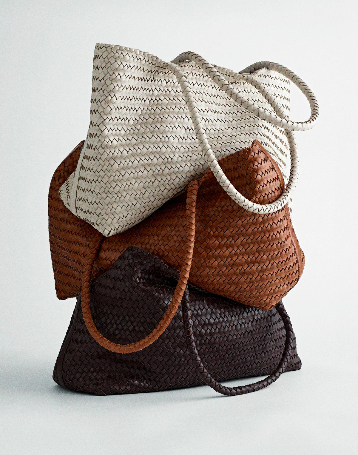 The Signature Woven Tote Coffee Bean | Madewell