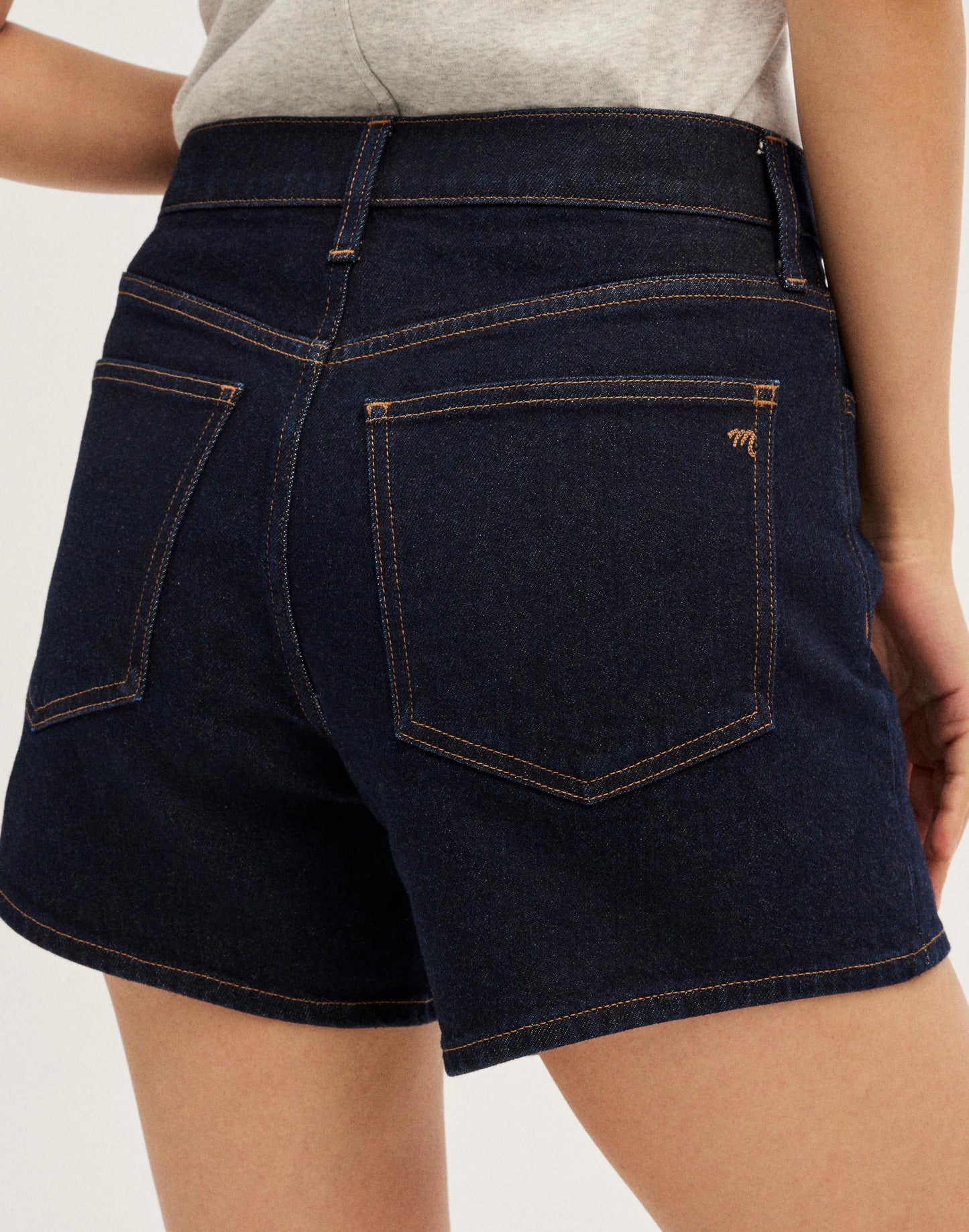 The Perfect Vintage Mid-Length Short Rinse Wash | Madewell