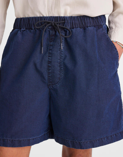 Pull-On Short in Nylon Everson Wash | Madewell