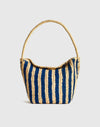 Retro Blue Stripe Multi