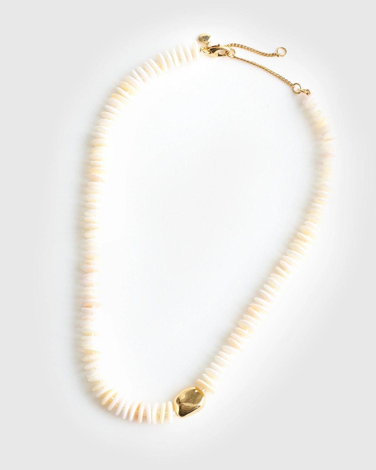 Sculptural Puka Shell Choker Necklace Vintage Ivory | Madewell