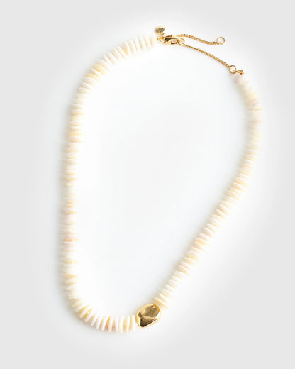 Sculptural Puka Shell Choker Necklace Vintage Ivory | Madewell