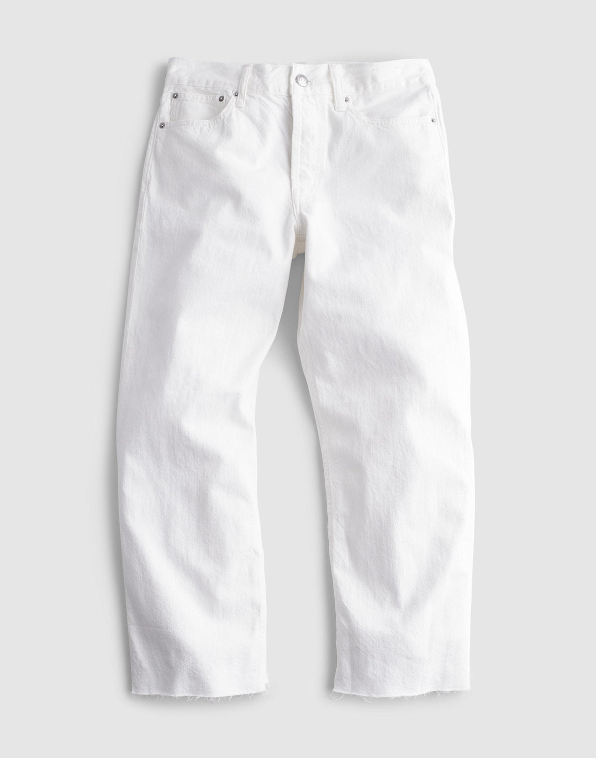 Low-Slung Baggy Crop Jean Tile White | Madewell