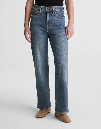 Circular Wide-Leg Jean Soft Indigo Wash | Madewell