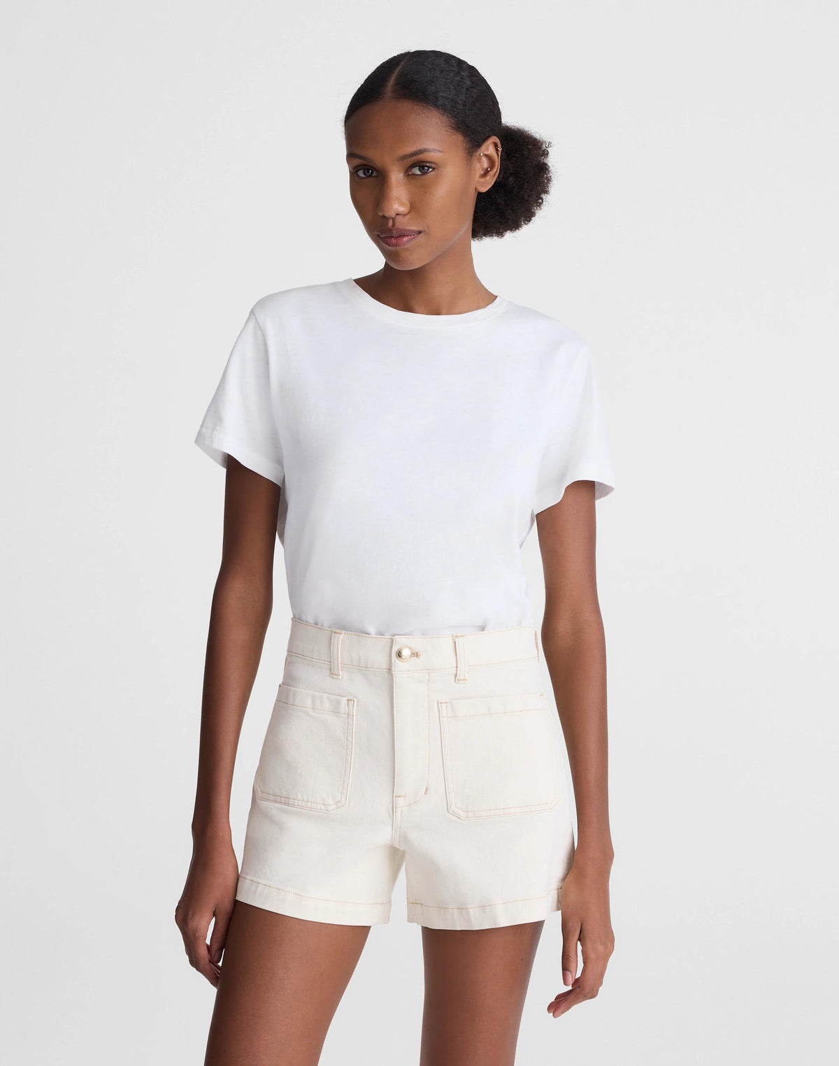 The Emmy Denim Short Vintage Canvas | Madewell