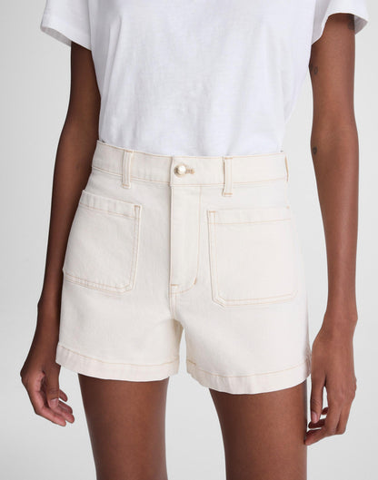The Emmy Denim Short Vintage Canvas | Madewell