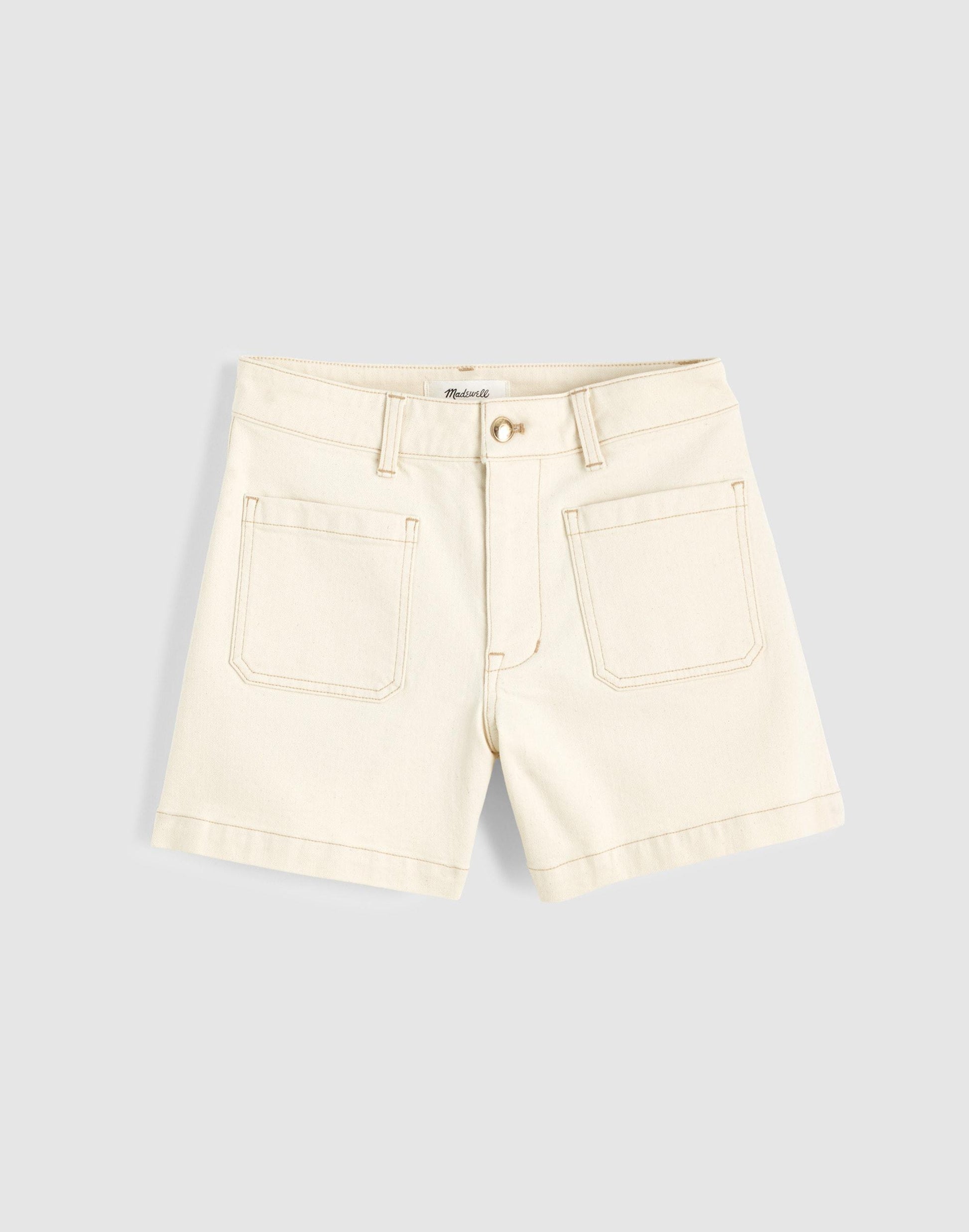 The Emmy Denim Short Vintage Canvas | Madewell