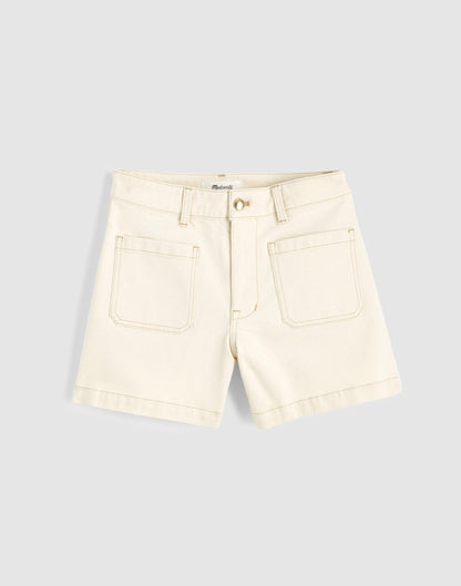 The Curvy Emmy Denim Short Vintage Canvas | Madewell