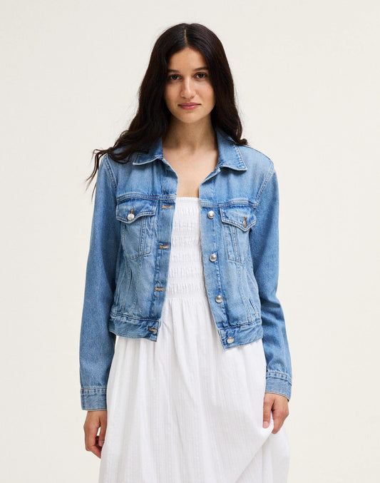 Denim Trucker Jacket Worn Mid Indigo | Madewell