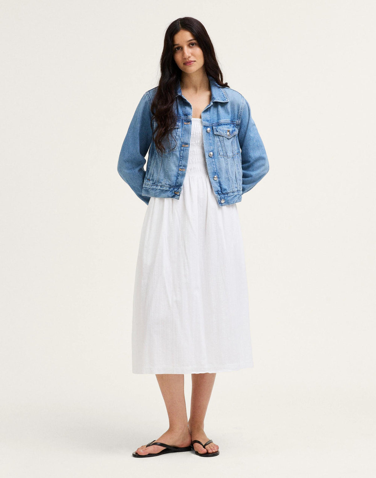 Denim Trucker Jacket Worn Mid Indigo | Madewell