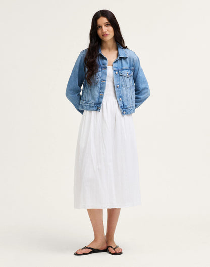 Denim Trucker Jacket Worn Mid Indigo | Madewell