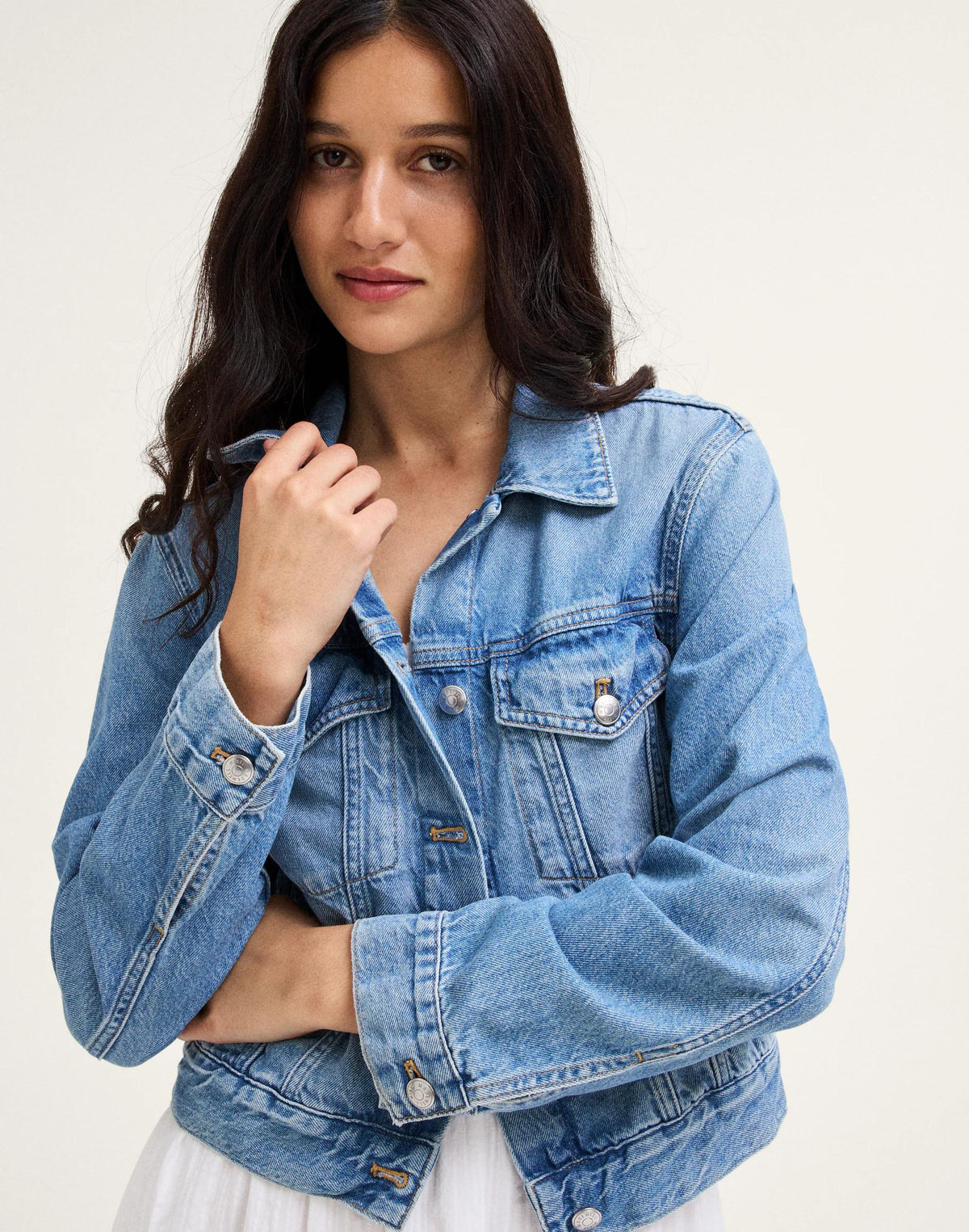 Denim Trucker Jacket Worn Mid Indigo | Madewell