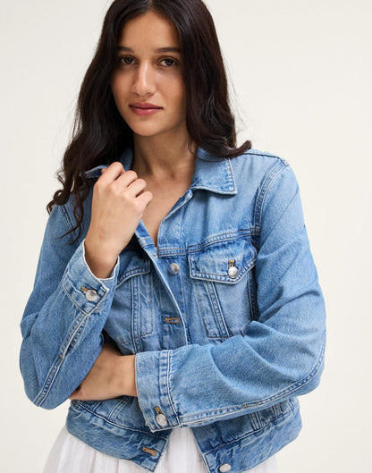 Denim Trucker Jacket Worn Mid Indigo | Madewell