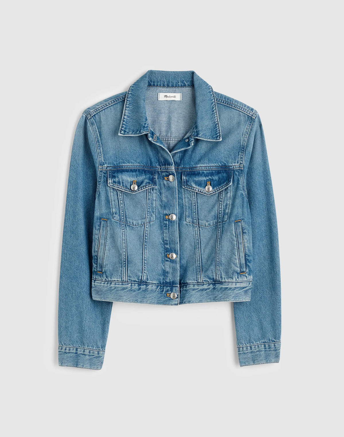 Denim Trucker Jacket Worn Mid Indigo | Madewell