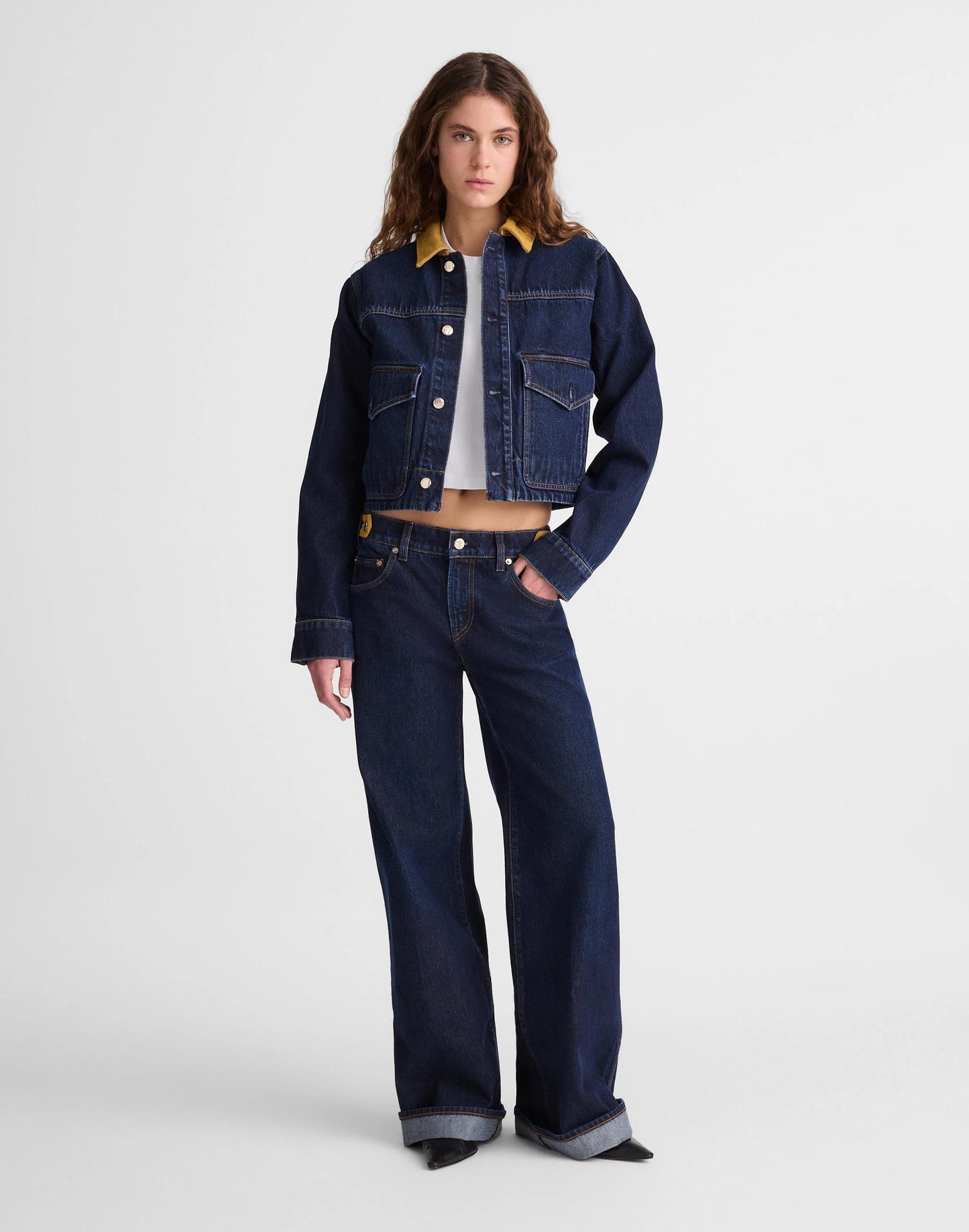 Madewell x Benjamin Talley Smith The Allerton Denim Jacket in Wells Wash Wells Wash | Madewell