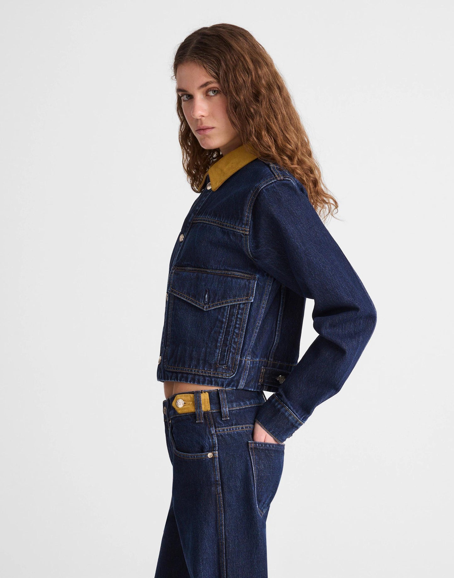 Madewell x Benjamin Talley Smith The Allerton Denim Jacket in Wells Wash Wells Wash | Madewell