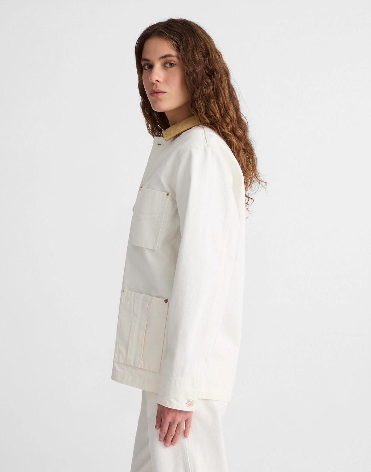 Madewell x Benjamin Talley Smith The Fairview Barn Jacket in Chalk Wash Chalk Wash | Madewell