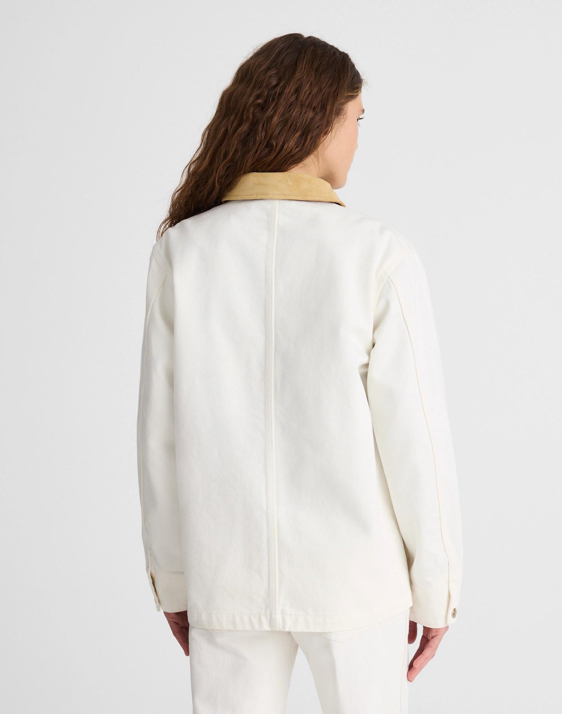 Madewell x Benjamin Talley Smith The Fairview Barn Jacket in Chalk Wash Chalk Wash | Madewell