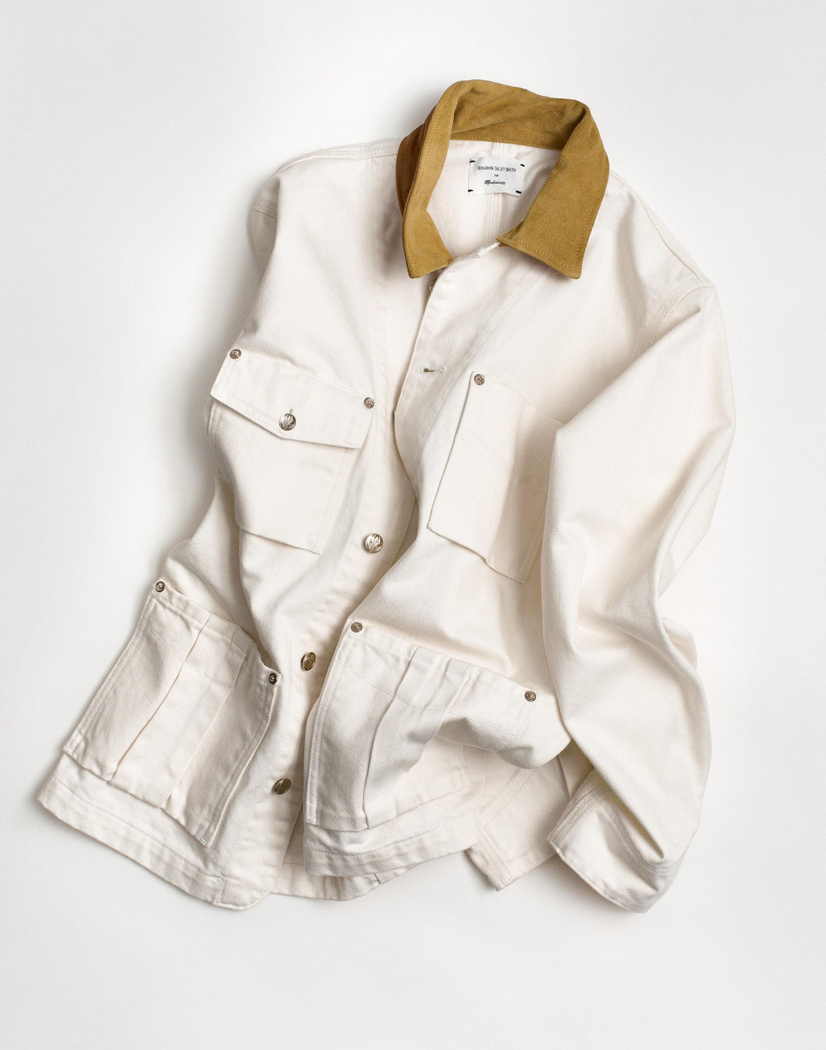 Madewell x Benjamin Talley Smith The Fairview Barn Jacket in Chalk Wash Chalk Wash | Madewell
