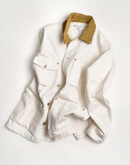 Madewell x Benjamin Talley Smith The Fairview Barn Jacket in Chalk Wash Chalk Wash | Madewell