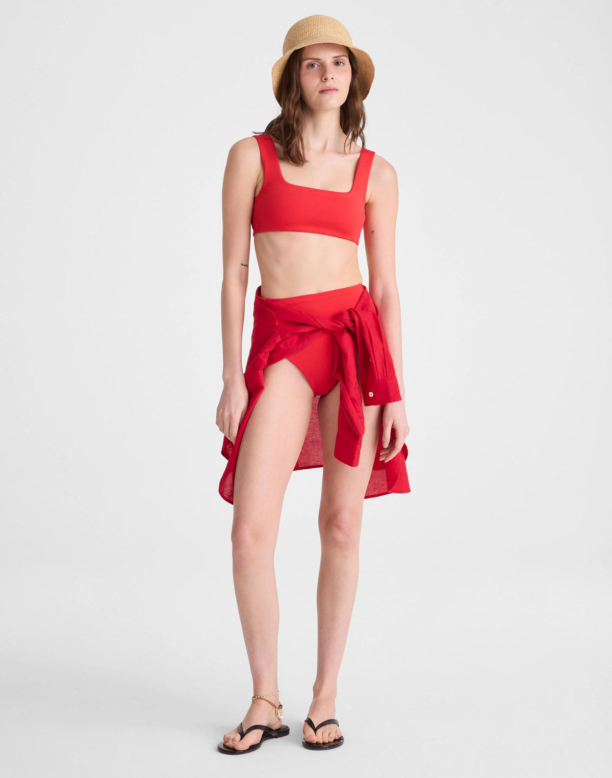 Left On Friday Streamline Bikini Top Sweet Chili Heat | Madewell