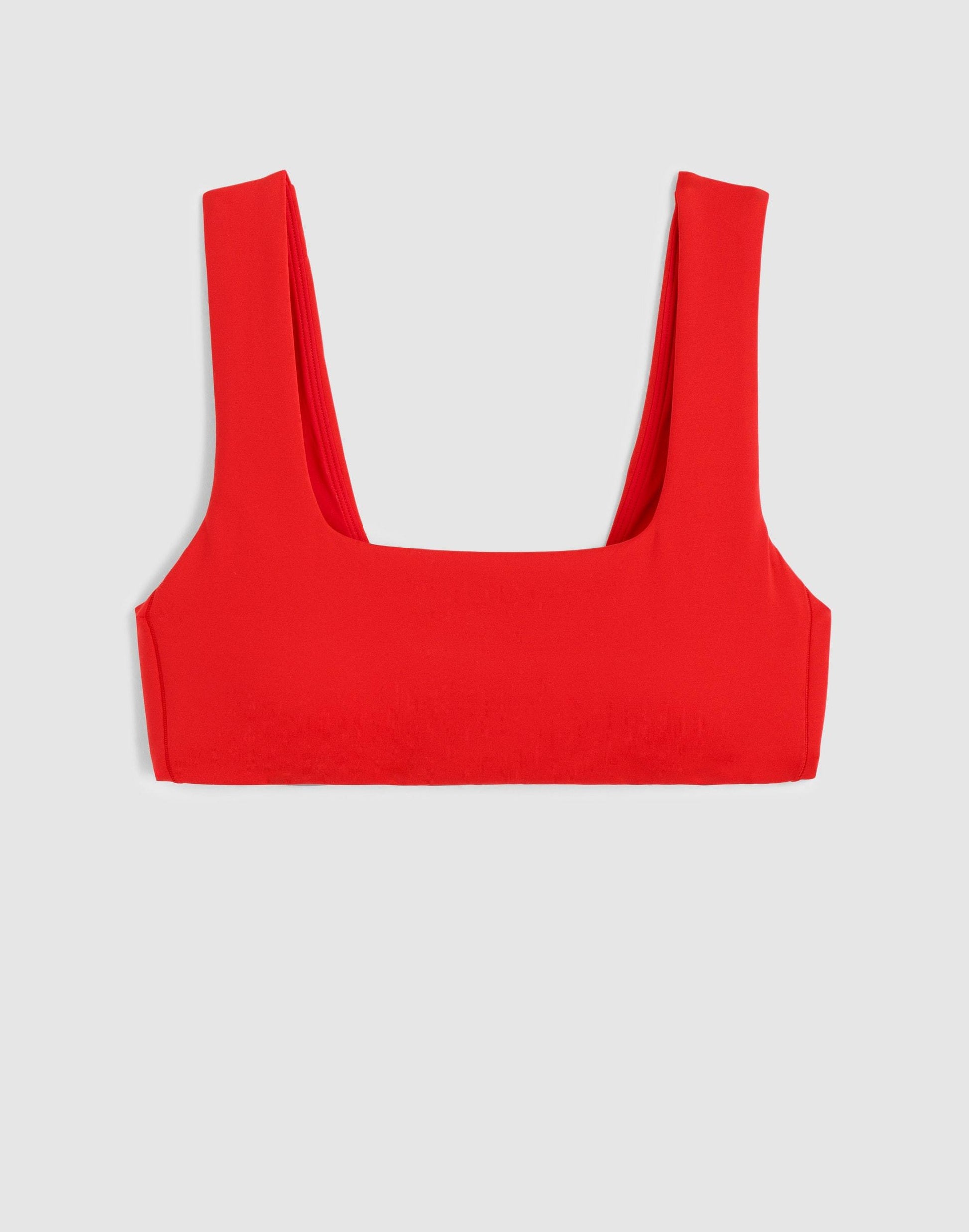 Left On Friday Streamline Bikini Top Sweet Chili Heat | Madewell