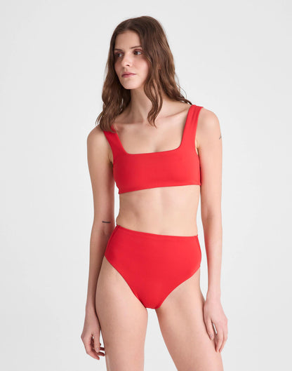 Left On Friday Hi Hi Bikini Bottom Sweet Chili Heat | Madewell