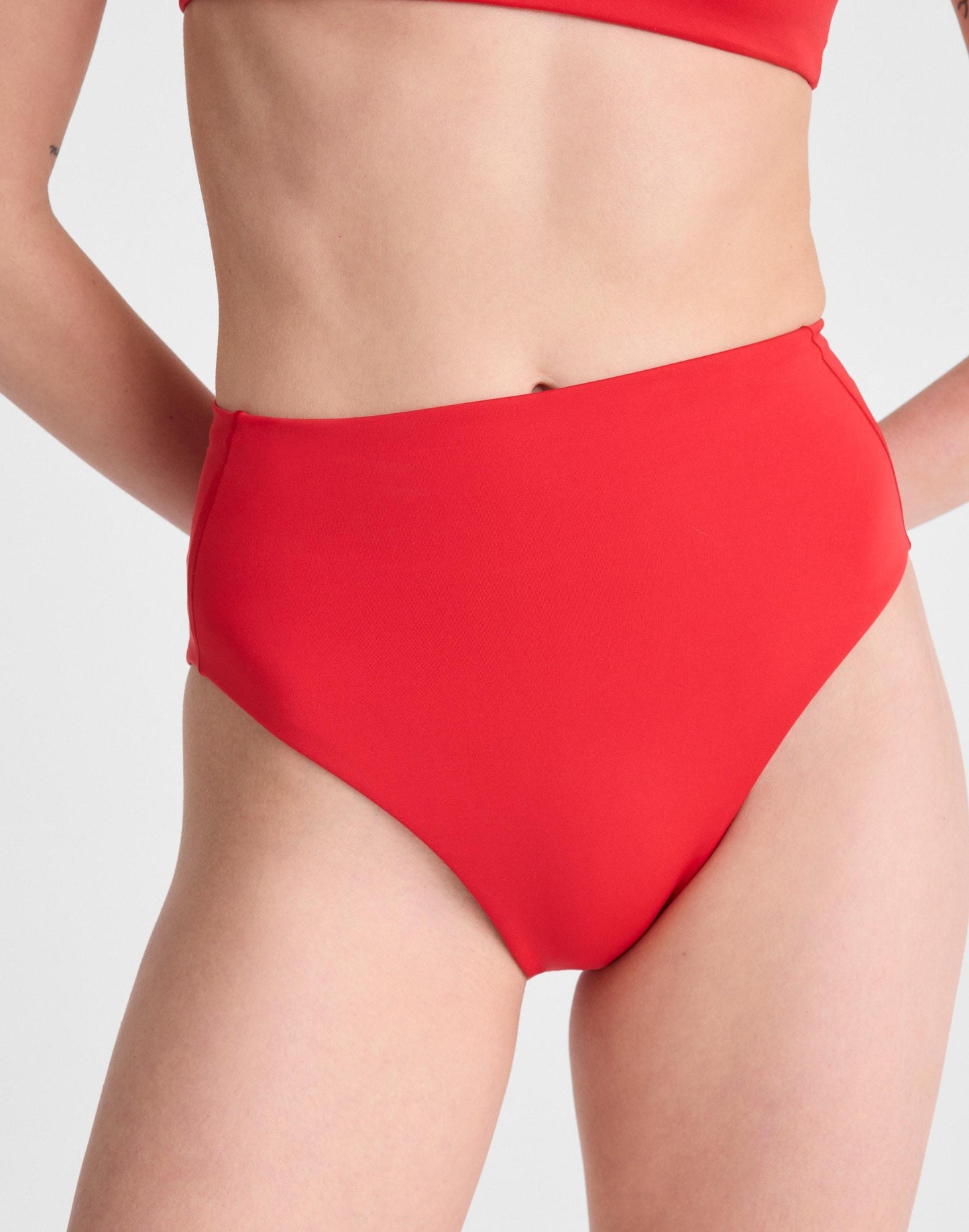 Left On Friday Hi Hi Bikini Bottom Sweet Chili Heat | Madewell