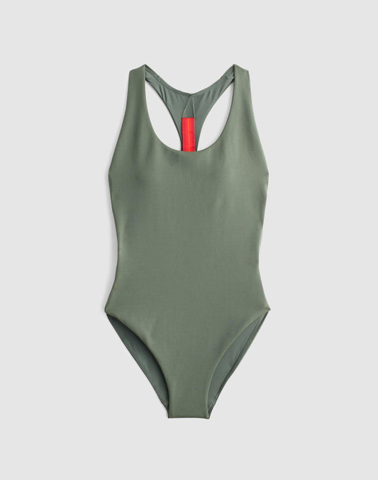 Left On Friday Fast Track One-Piece Swimsuit Agave | Madewell