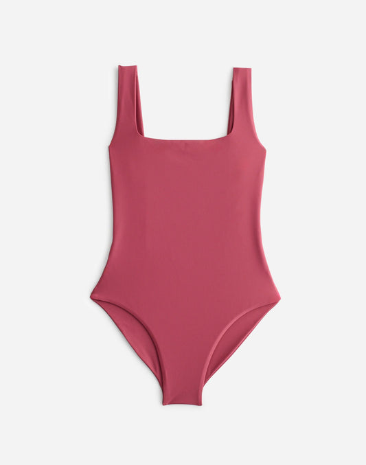 Jade Swim Haven One-Piece Swimsuit Berry | Madewell
