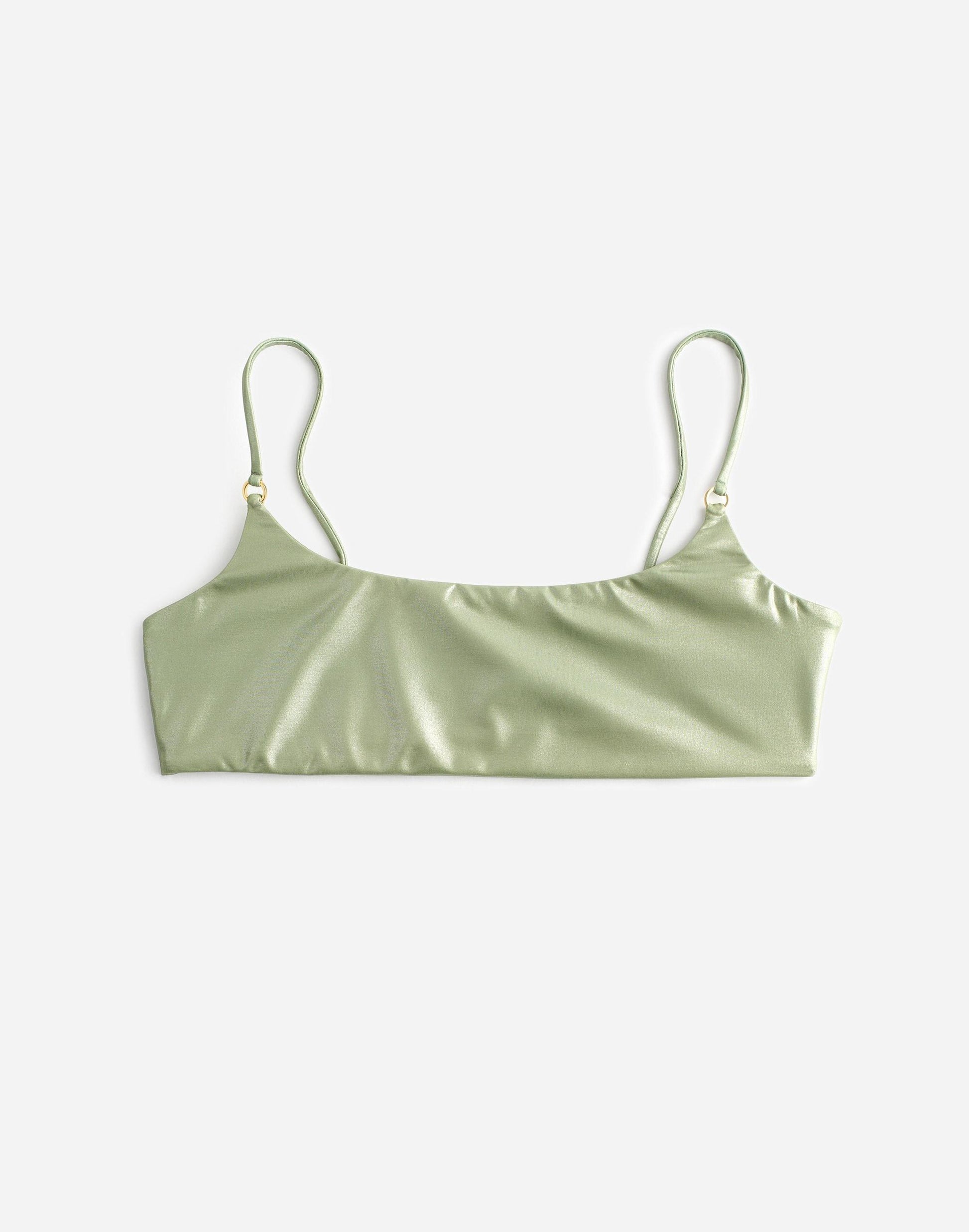Jade Swim Hinge Bikini Top Kiwi | Madewell