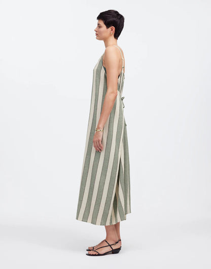 Zulu & Zephyr Eucalyptus Stripe Organic Cotton Dress Eucalyptus Stripe | Madewell
