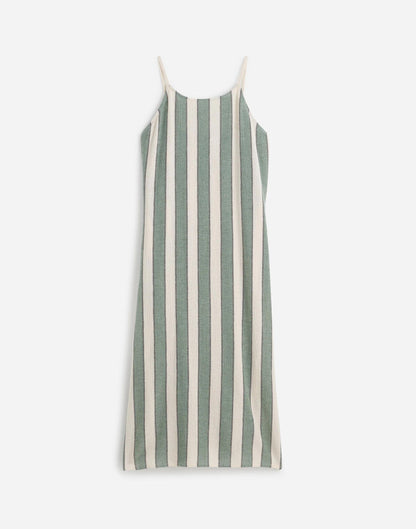 Zulu & Zephyr Eucalyptus Stripe Organic Cotton Dress Eucalyptus Stripe | Madewell
