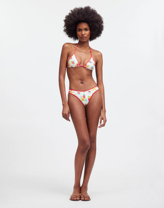 Frankies Bikinis Dove Classic Bikini Bottom Sweet Hibiscus Print | Madewell