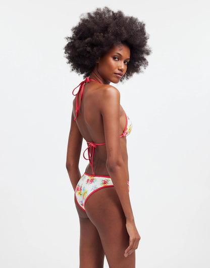 Frankies Bikinis Dove Classic Bikini Bottom Sweet Hibiscus Print | Madewell