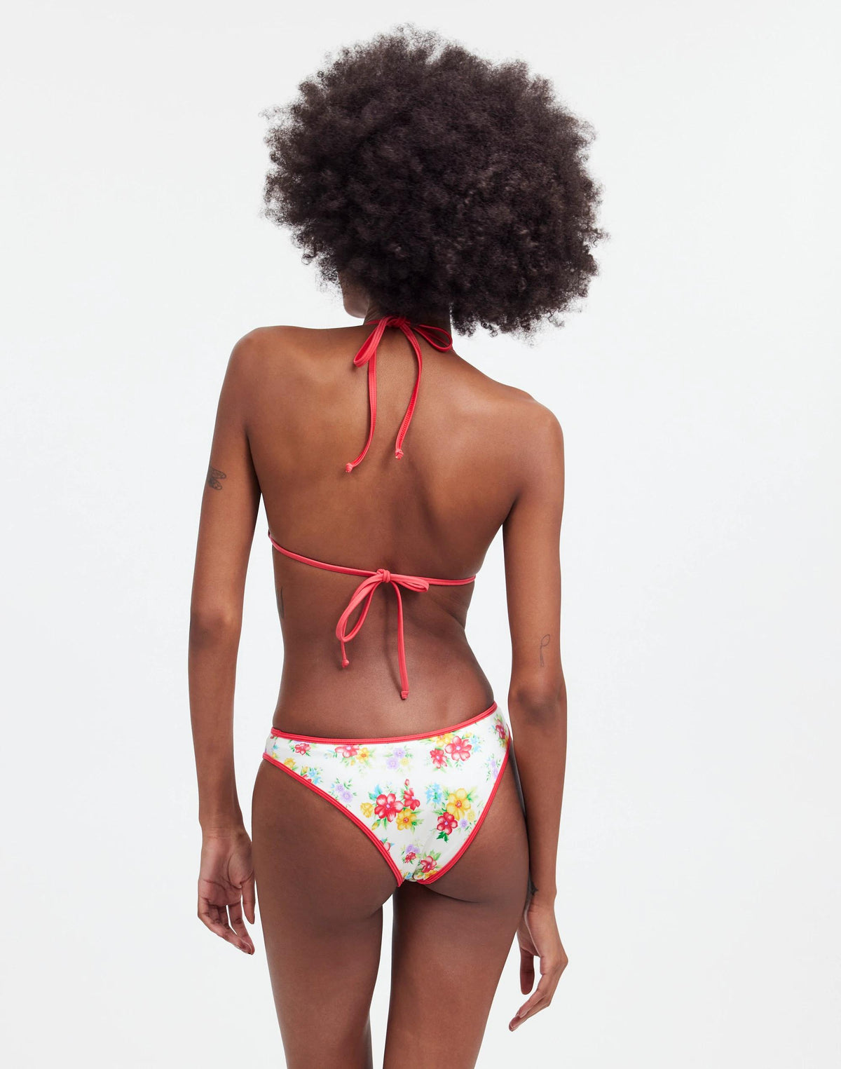 Frankies Bikinis Dove Classic Bikini Bottom Sweet Hibiscus Print | Madewell