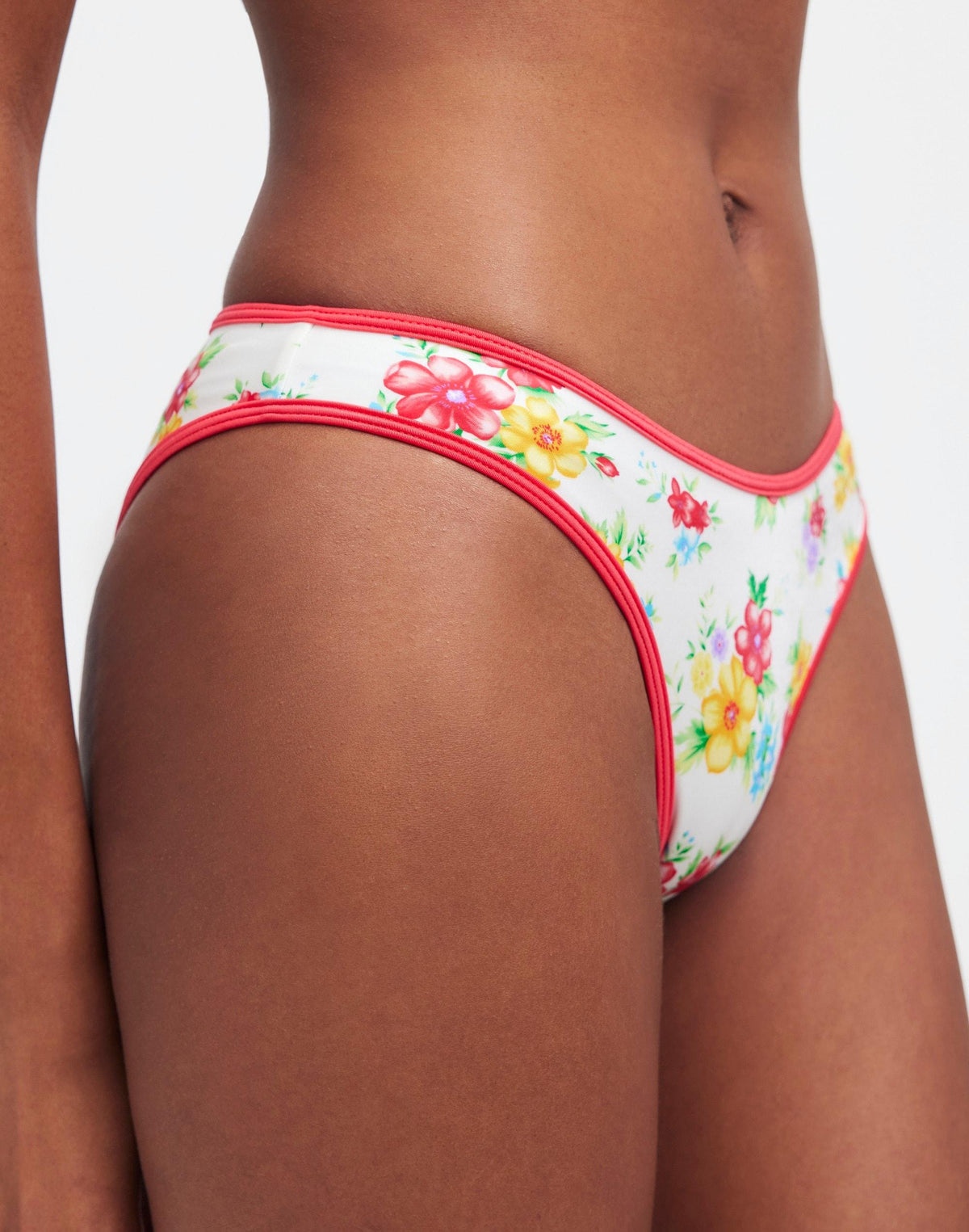 Frankies Bikinis Dove Classic Bikini Bottom Sweet Hibiscus Print | Madewell