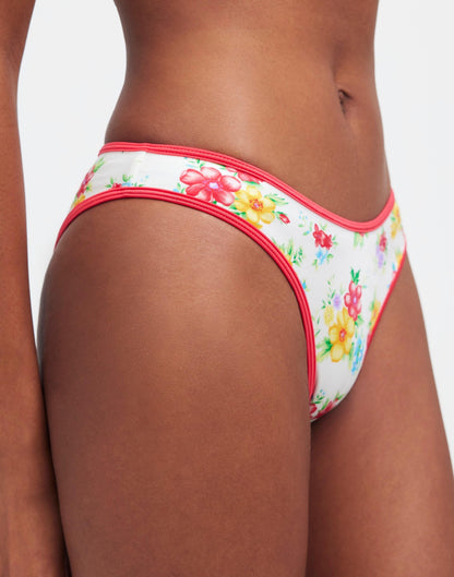 Frankies Bikinis Dove Classic Bikini Bottom Sweet Hibiscus Print | Madewell