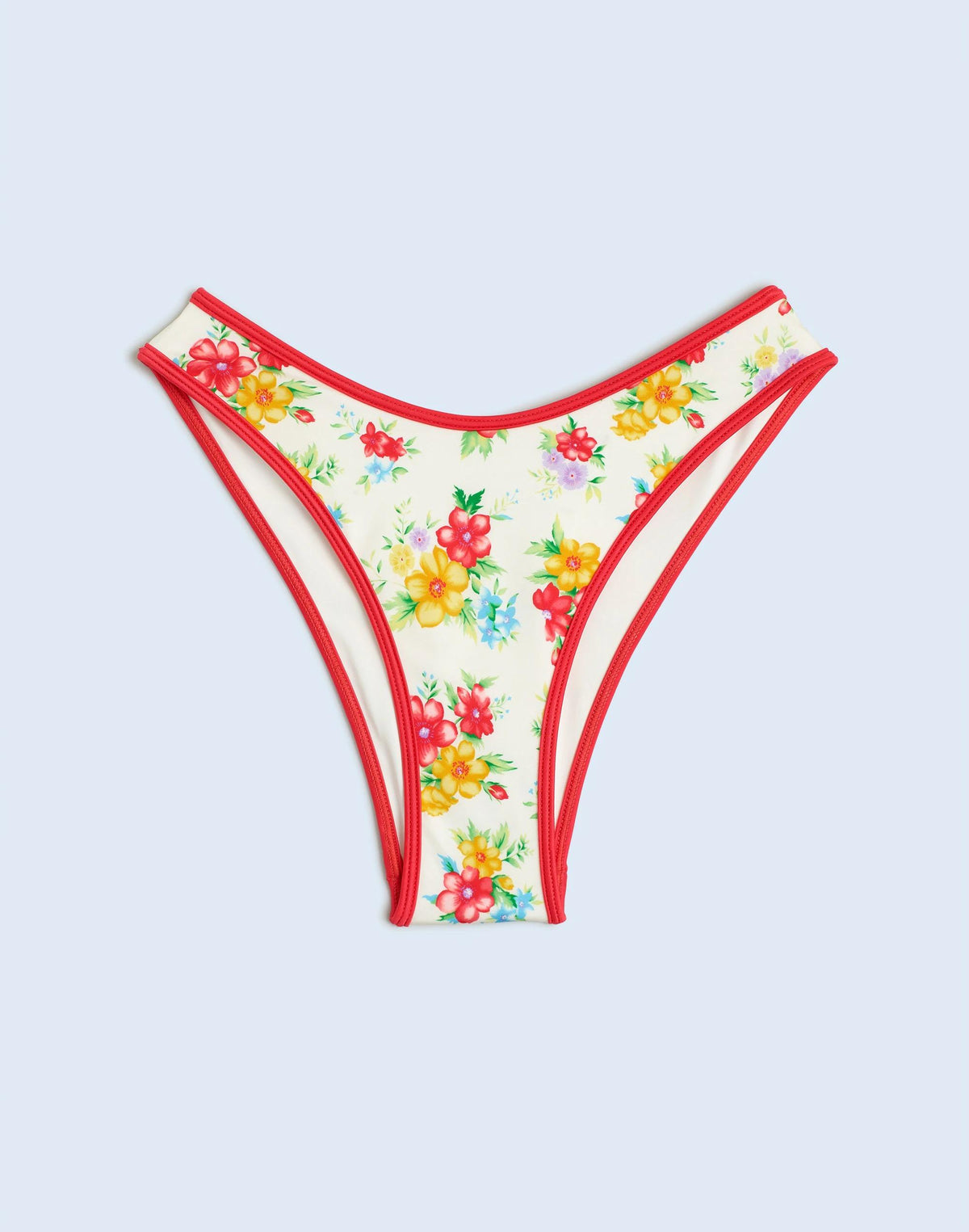 Frankies Bikinis Dove Classic Bikini Bottom Sweet Hibiscus Print | Madewell