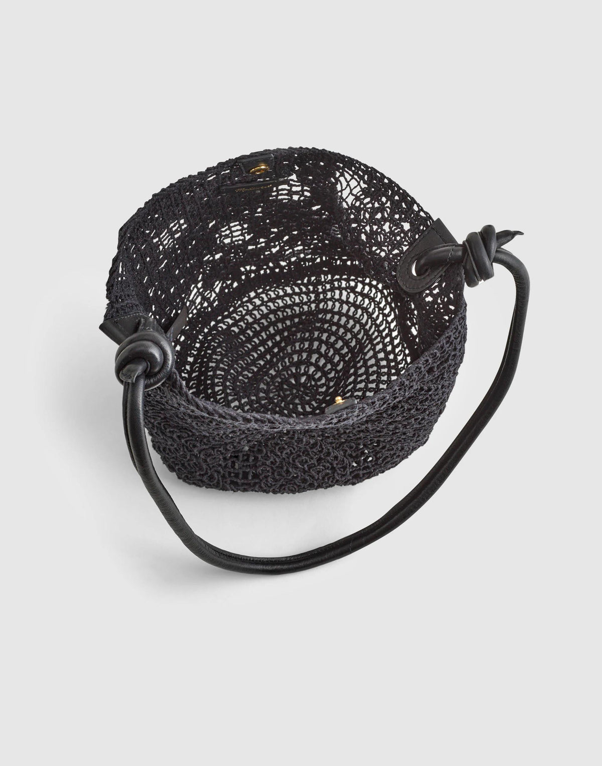 Open-Weave Tote True Black | Madewell