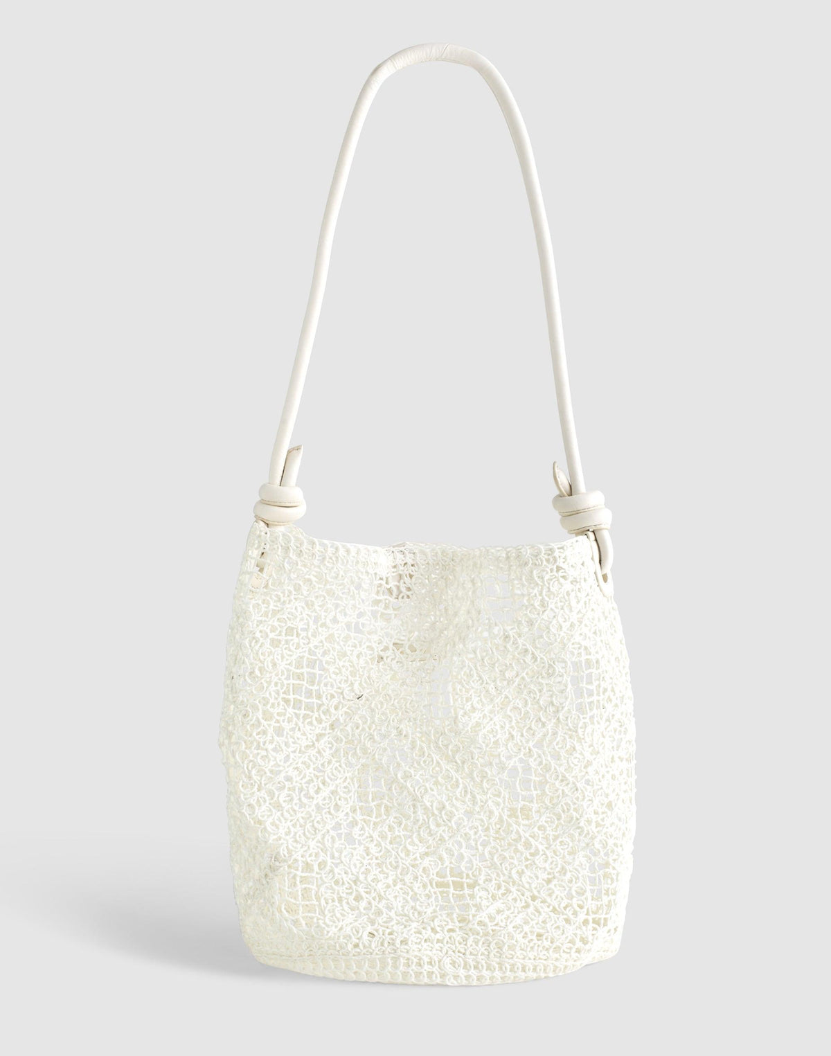 Open-Weave Tote Vintage Ivory | Madewell