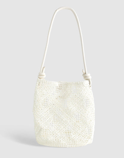Open-Weave Tote Vintage Ivory | Madewell