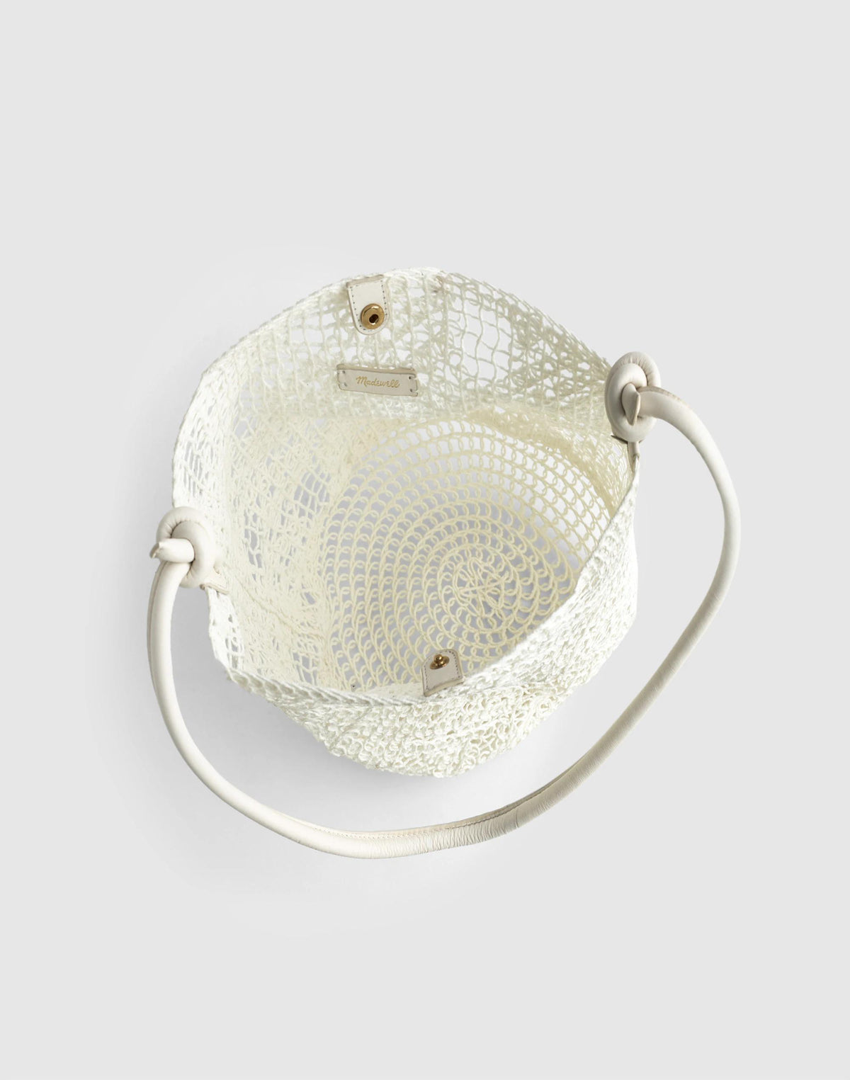 Open-Weave Tote Vintage Ivory | Madewell