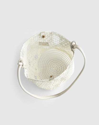 Open-Weave Tote Vintage Ivory | Madewell