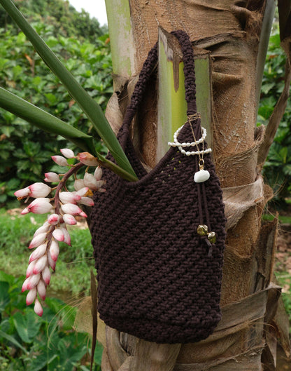 Madewell x Shopbop Camren Bag in Rope Chocolate Raisin | Madewell