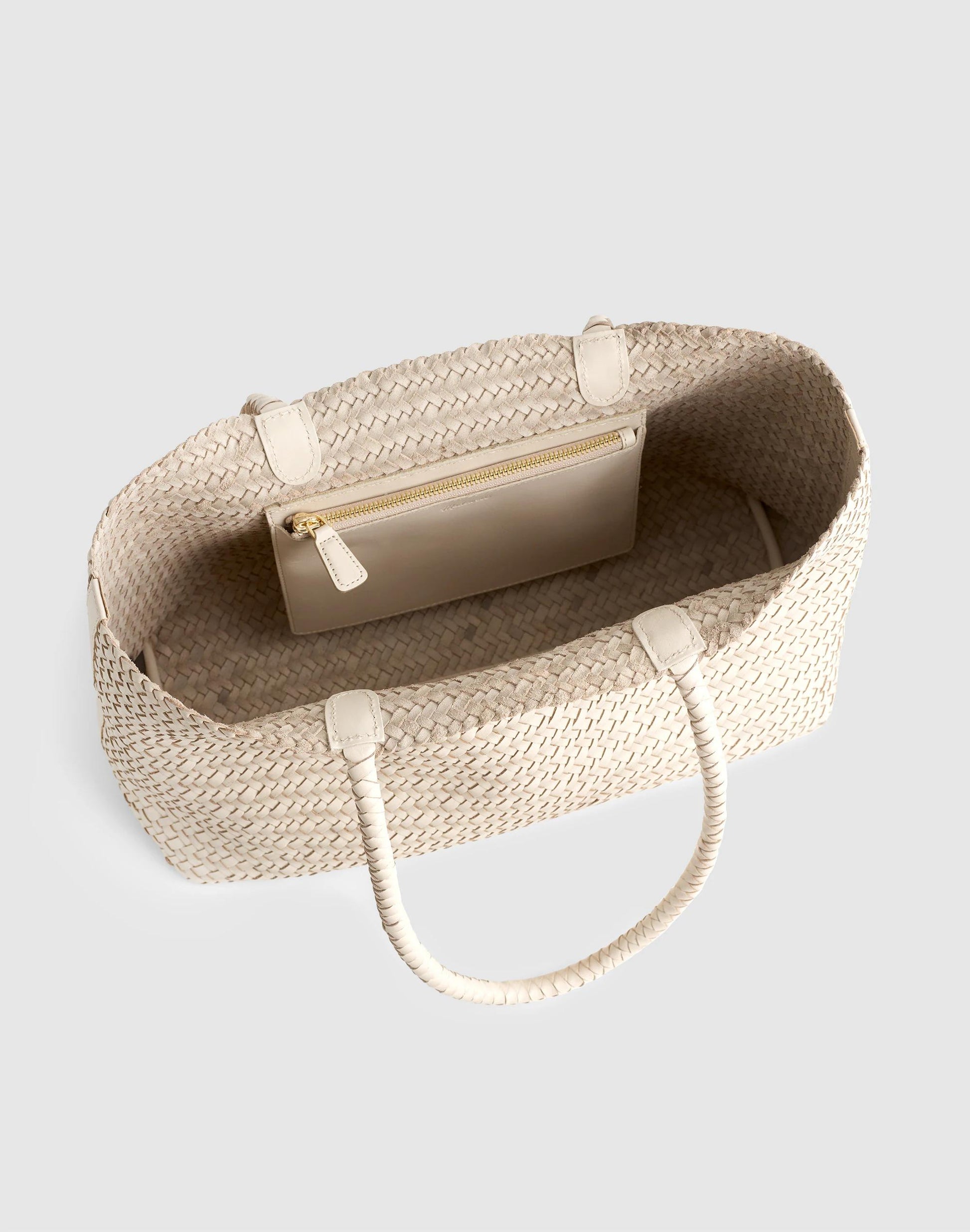 The Signature Woven Tote Vintage Muslin | Madewell