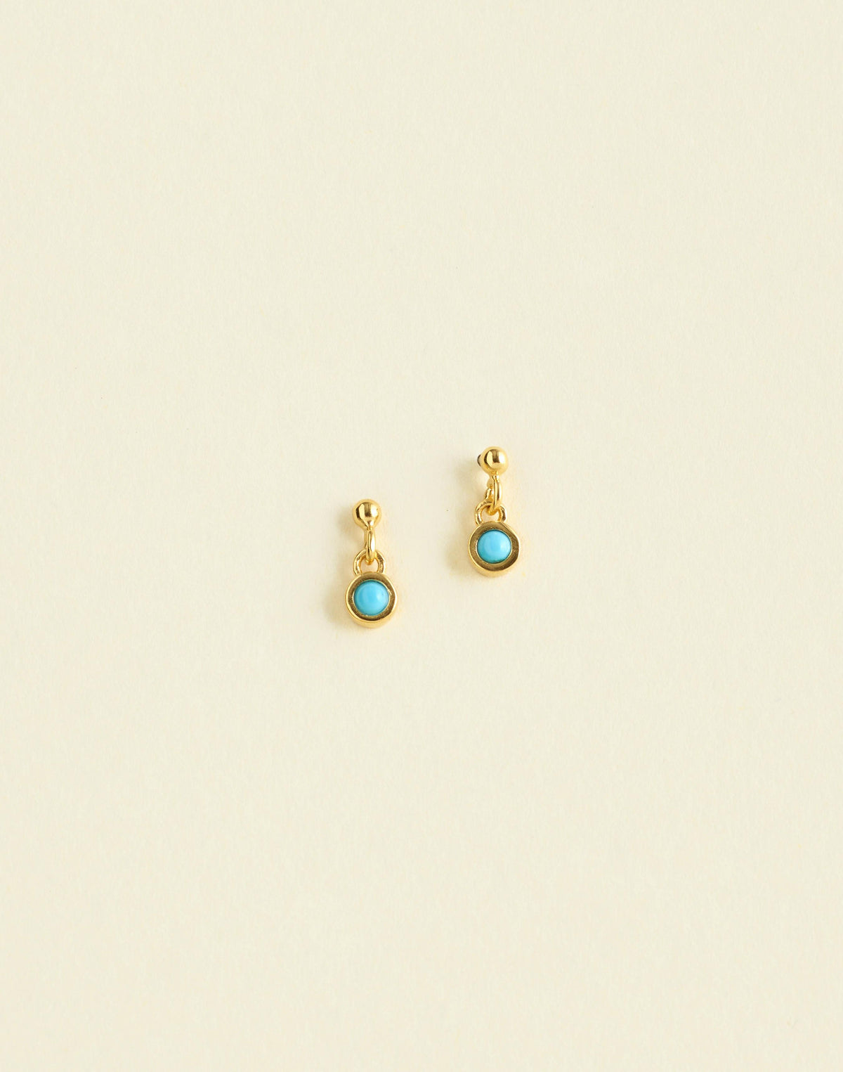 Demi-Fine Turquoise Drop Earrings Turquoise Multi | Madewell