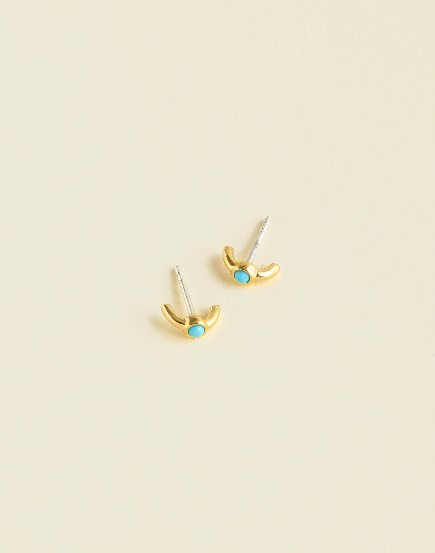 Demi-Fine Illusion Stud Earrings Turquoise Multi | Madewell