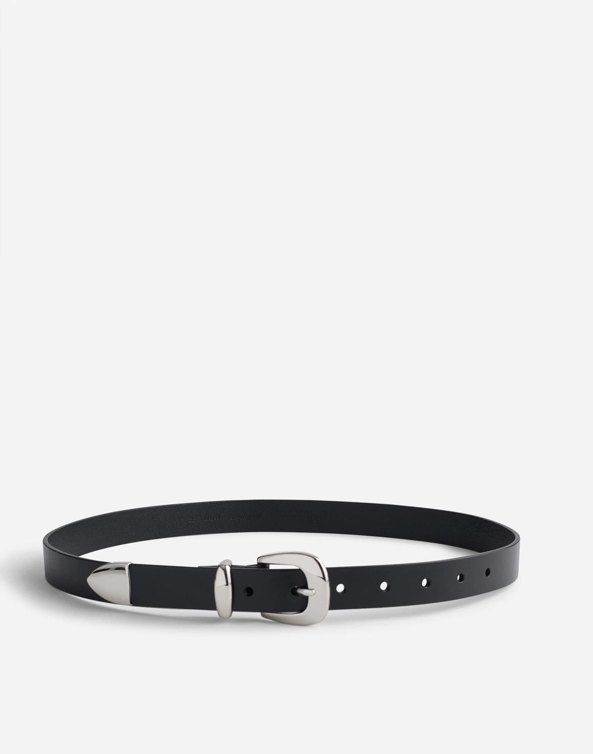 Skinny Western Belt True Black | Madewell