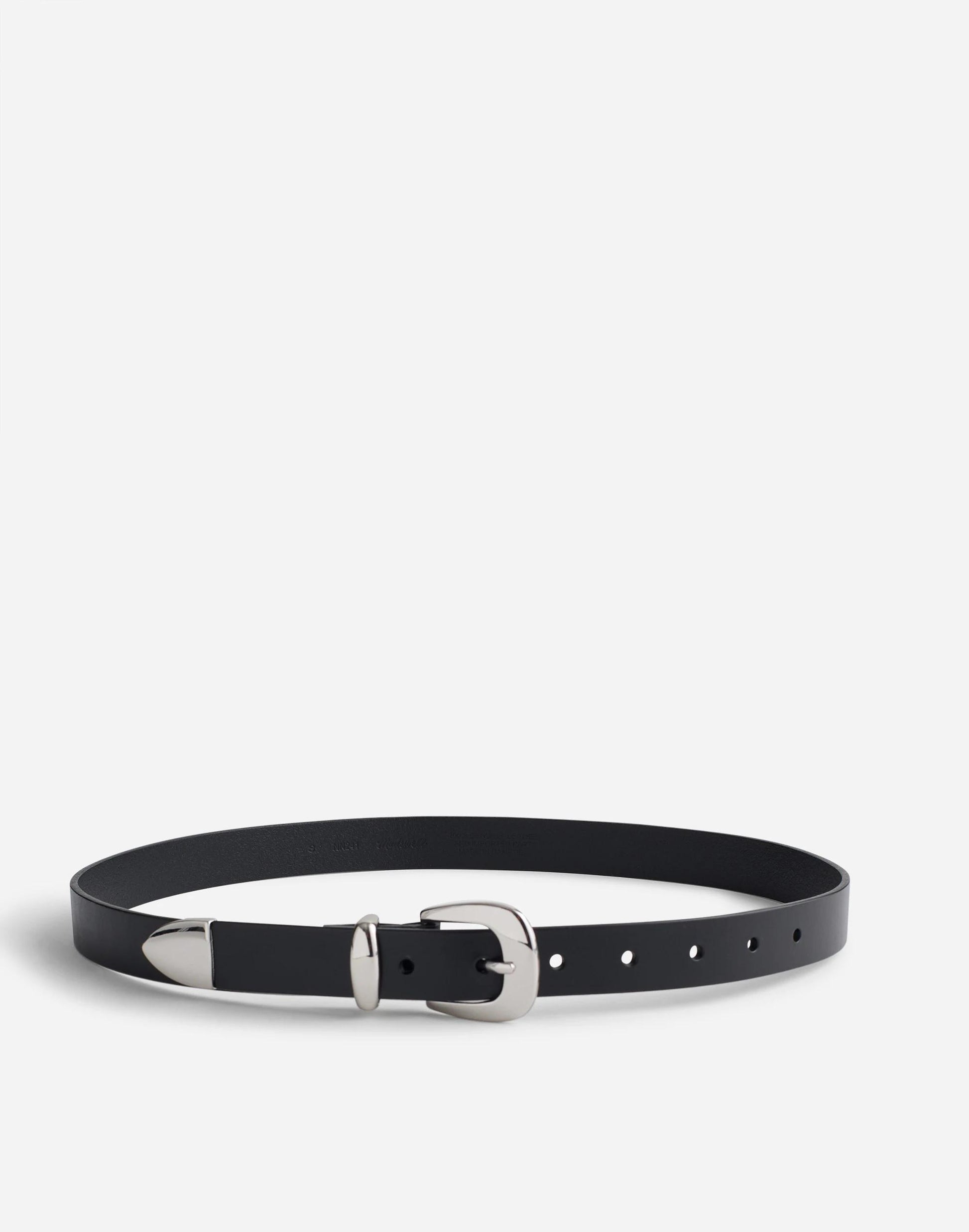 Skinny Western Belt True Black | Madewell